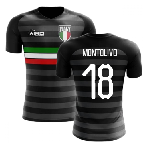 2024-2025 Italy Third Concept Football Shirt (Montolivo 18) - Kids