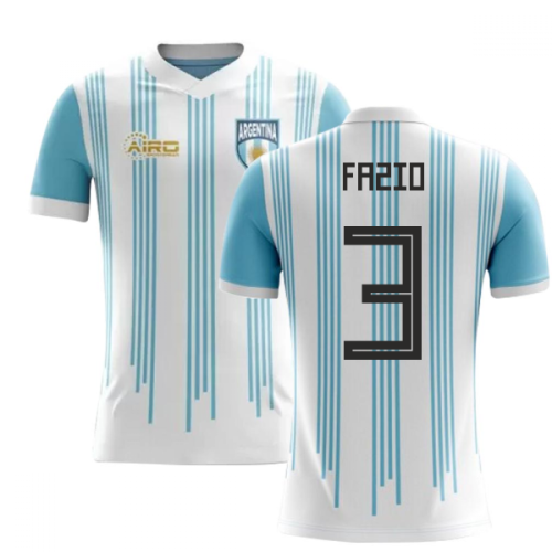 2024-2025 Argentina Home Concept Football Shirt (Fazio 3) - Kids