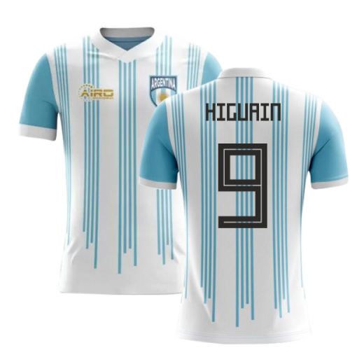 2024-2025 Argentina Home Concept Football Shirt (Higuain 9) - Kids