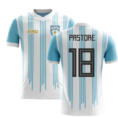 2024-2025 Argentina Home Concept Football Shirt (Pastore 18) - Kids