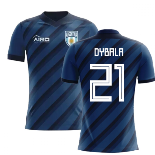 2024-2025 Argentina Away Concept Football Shirt (Dybala 21) - Kids