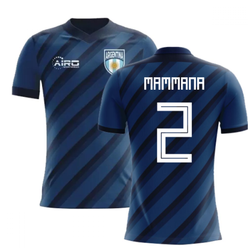 2024-2025 Argentina Away Concept Football Shirt (Mammana 2) - Kids