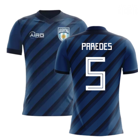 2025-2026 Argentina Away Concept Football Shirt (Paredes 5) - Kids