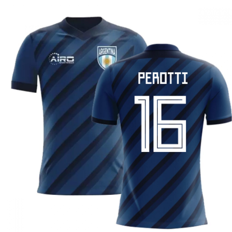 2024-2025 Argentina Away Concept Football Shirt (Perotti 16) - Kids