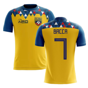 2025-2026 Colombia Concept Football Shirt (Bacca 7) - Kids 2025-2026 Colombia Concept Football Shirt (Bacca 7) - Kids