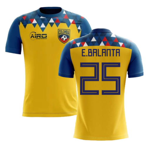 2024-2025 Colombia Concept Football Shirt (E.Balanta 25) - Kids