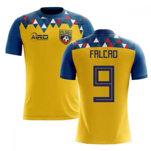 2024-2025 Colombia Concept Football Shirt (Falcao 9) - Kids