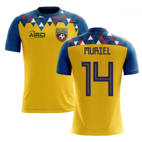 2024-2025 Colombia Concept Football Shirt (Muriel 14) - Kids