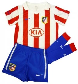 2010-11 Athletico Madrid Nike Little Boys Home Mini Kit