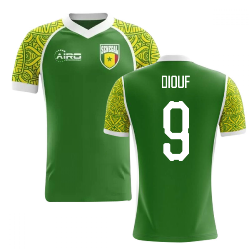 2024-2025 Senegal Away Concept Football Shirt (Diouf 9) - Kids