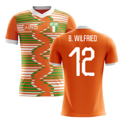 2024-2025 Ivory Coast Home Concept Football Shirt (B. Wilfried 12) - Kids