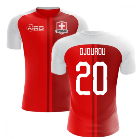 2025-2026 Switzerland Home Concept Football Shirt (Djourou 20) - Kids