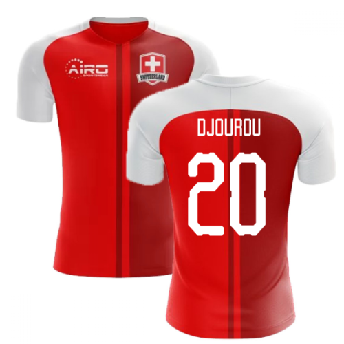 2024-2025 Switzerland Home Concept Football Shirt (Djourou 20) - Kids