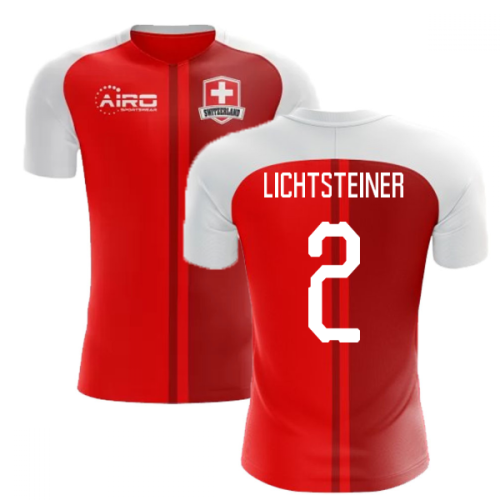 2024-2025 Switzerland Home Concept Football Shirt (Lichtsteiner 2) - Kids