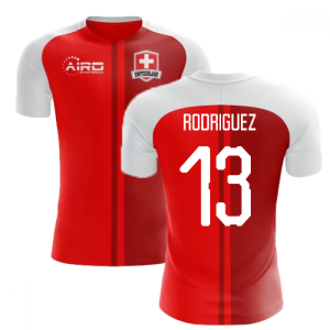 2024-2025 Switzerland Home Concept Football Shirt (Rodriguez 13) - Kids