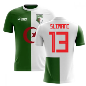2025-2026 Algeria Home Concept Football Shirt (Slimani 13) - Kids