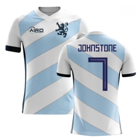 2024-2025 Scotland Away Concept Football Shirt (Johnstone 7) - Kids