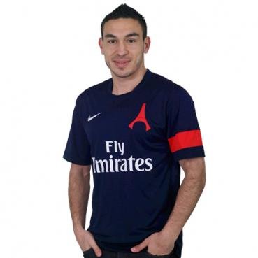 2010-11 PSG Nike Pre-Match Training Shirt (Navy)