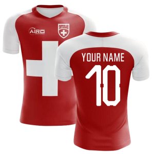 2024-2025 Switzerland Flag Concept Football Shirt