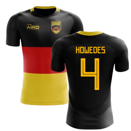 2024-2025 Germany Flag Concept Football Shirt (Howedes 4) - Kids