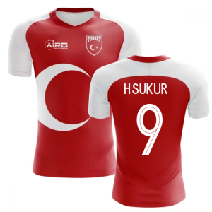 2025-2026 Turkey Home Concept Football Shirt (H.SUKUR 9) - Kids 2025-2026 Turkey Home Concept Football Shirt (H.SUKUR 9) - Kids