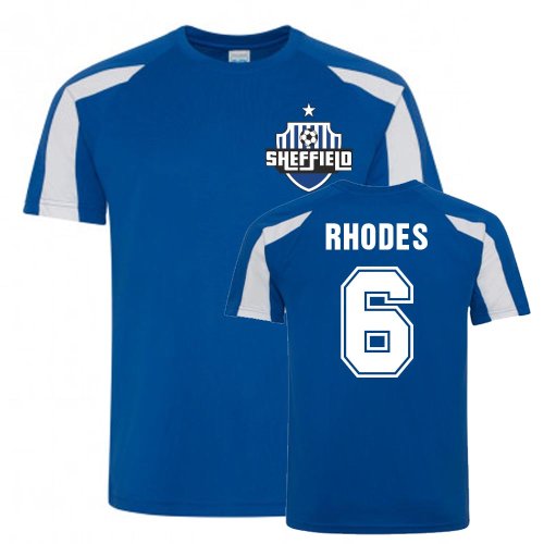 Jordan Rhodes Sheffield Wednesday Sports Training Jersey (Blue)