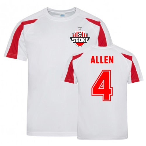 Joe Allen Stoke Sports Training Jersey (White)