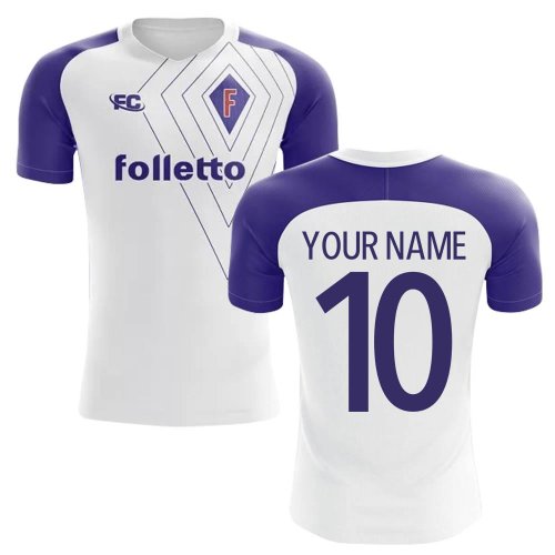 2018-2019 Fiorentina Fans Culture Away Concept Shirt (Your Name) - Womens