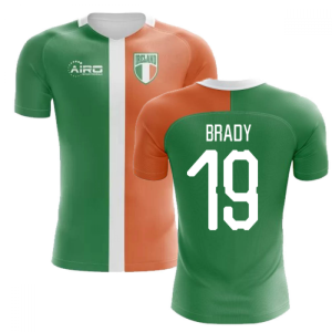 2024-2025 Ireland Flag Concept Football Shirt (Brady 19) - Kids