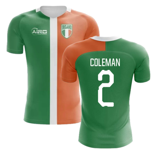 2024-2025 Ireland Flag Concept Football Shirt (Coleman 2) - Kids