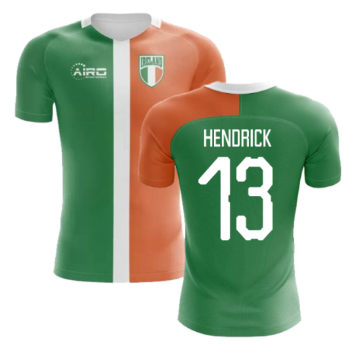 2024-2025 Ireland Flag Concept Football Shirt (Hendrick 13) - Kids