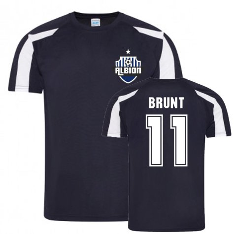 Chris Brunt West Brom Sports Training Jersey (Navy)