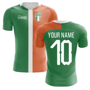 2024-2025 Ireland Flag Concept Football Shirt (Your Name) -Kids