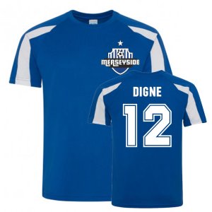 Lucas Digne Everton Sports Training Jersey (Blue-White) Lucas Digne Everton Sports Training Jersey (Blue-White)