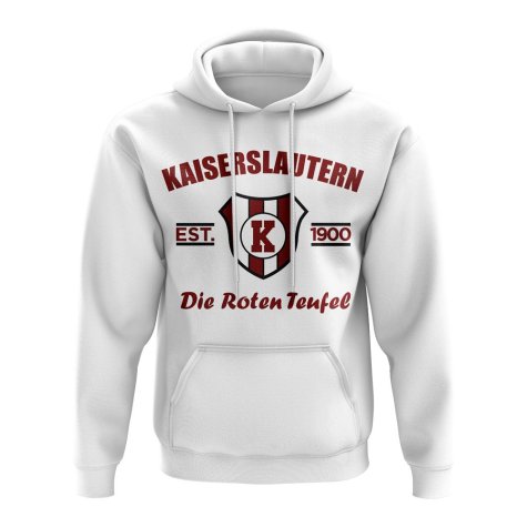 Kaiserslautern Established Football Hoody (White)