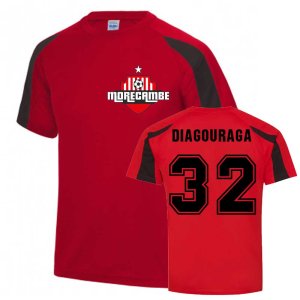 Toumani Diagouraga Morecambe Sports Training Jersey (Red) Toumani Diagouraga Morecambe Sports Training Jersey (Red)