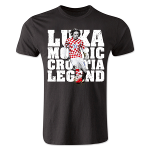 Luka Modric Croatia Player T-Shirt (Black) Luka Modric Croatia Player T-Shirt (Black)