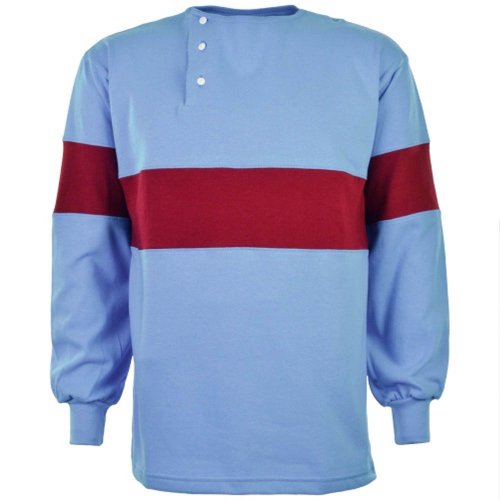 West Ham- Thames Iron Works 1902-1903 Home Retro Football Shirt