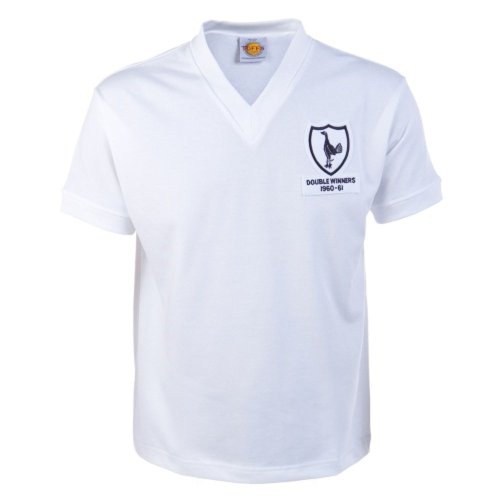 Tottenham 1961 Double Winners Retro Football Shirt