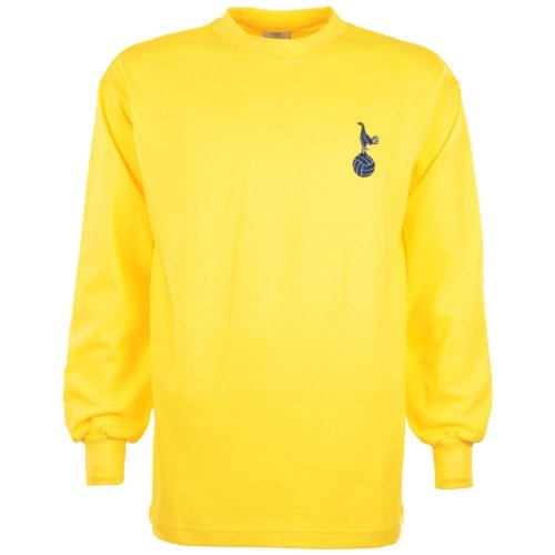 Tottenham 1970s Yellow Away Retro Football Shirt