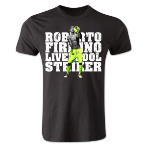 Roberto Firmino Liverpool Player T-Shirt (Black) - Kids Roberto Firmino Liverpool Player T-Shirt (Black) - Kids