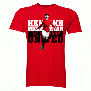 Henrikh Mkhitaryan Man Utd Player T-Shirt (Red) - Kids Henrikh Mkhitaryan Man Utd Player T-Shirt (Red) - Kids