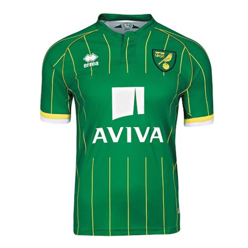 2015-2016 Norwich City Errea Away Football Shirt