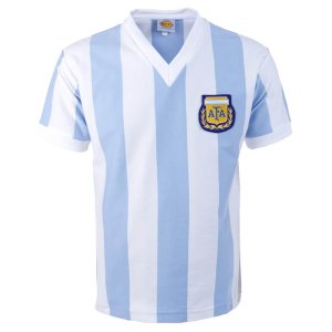 Argentina 1982 World Cup Retro Football Shirt