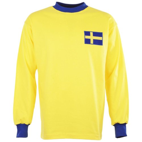 Sweden 1960s Retro Football Shirt