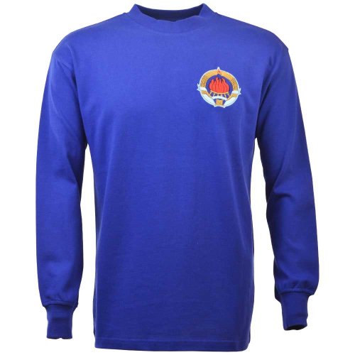 Yugoslavia 1974 World Cup Qualification Retro Football Shirt