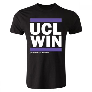 Real Madrid UCL Winners T-shirt (Black) Real Madrid UCL Winners T-shirt (Black)