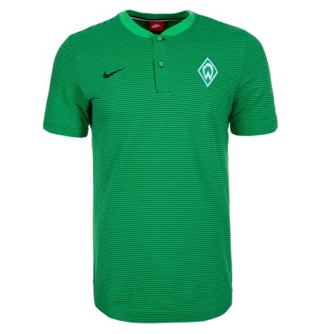 2016-2017 Werder Bremen Nike Authentic Grand Slam Polo Shirt (Green)