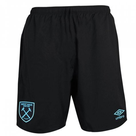 2017-2018 West Ham Away Football Shorts (Kids)