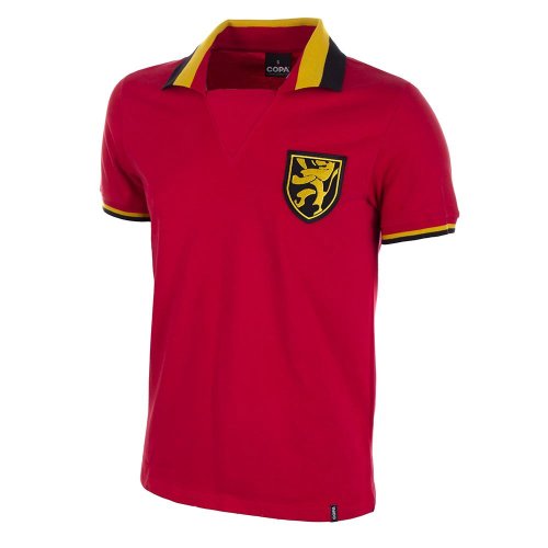 Belgium 1960's Short Sleeve Retro Football Shirt